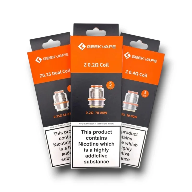 Geekvape Z Series Coils (1&Tau;&mu;&chi;)