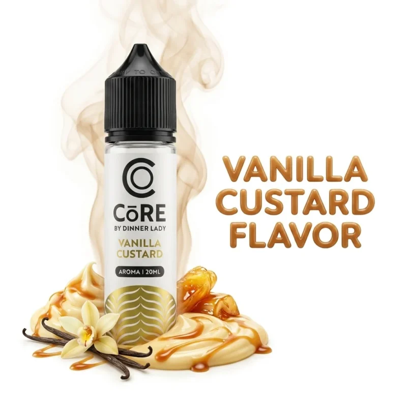 Dinner Lady Core Vanilla Custard Flavor Shot 20mL/60mL