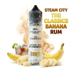 Steam City The Classics Banana Rum Flavor Shot 10mL/60mL