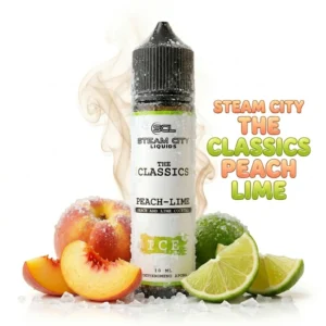 Steam City The Classics Peach Lime Flavor Shot 10mL/60mL