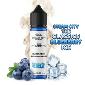 Steam City The Classics Blueberry Ice Flavor Shot 10mL/60mL
