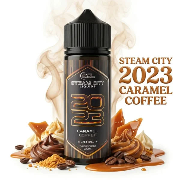 Steam City 2023 Caramel Coffee Flavor shot 20mL/120mL