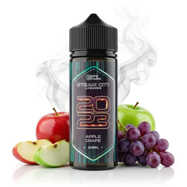 Steam City 2023 Apple Grape Flavor Shot 24mL/120mL