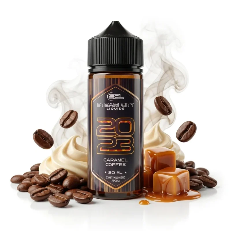Steam City 2023 Caramel Coffee Flavor shot 20mL/120mL