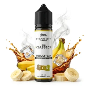 Steam City The Classics Banana Rum Flavor Shot 10mL/60mL