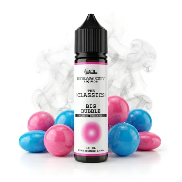 Steam City The Classics Big Bubble Flavor Shot 10mL/60mL