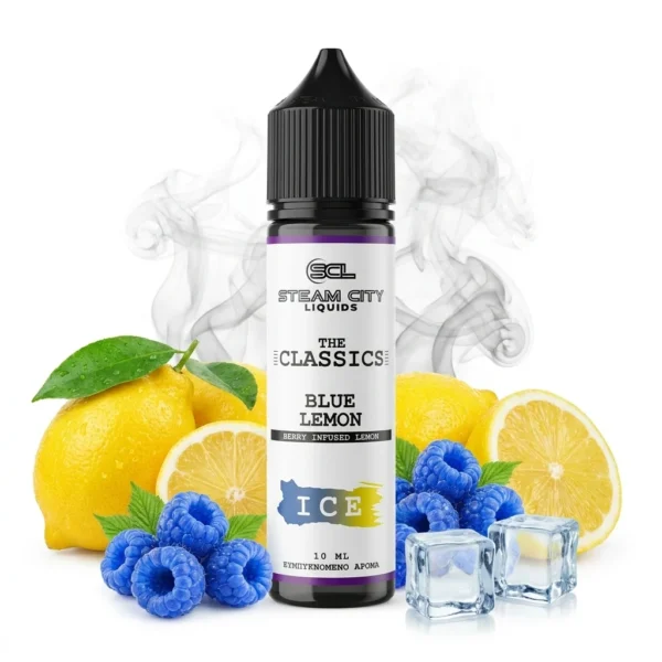 Steam City The Classics Blue Lemon Flavor Shot 10mL/60mL