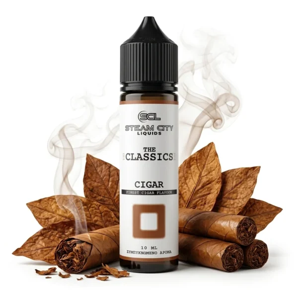 Steam City The Classics Cigar Flavor Shot 10mL/60mL