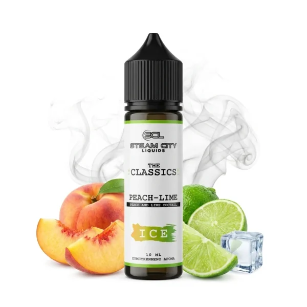 Steam City The Classics Peach Lime Flavor Shot 10mL/60mL