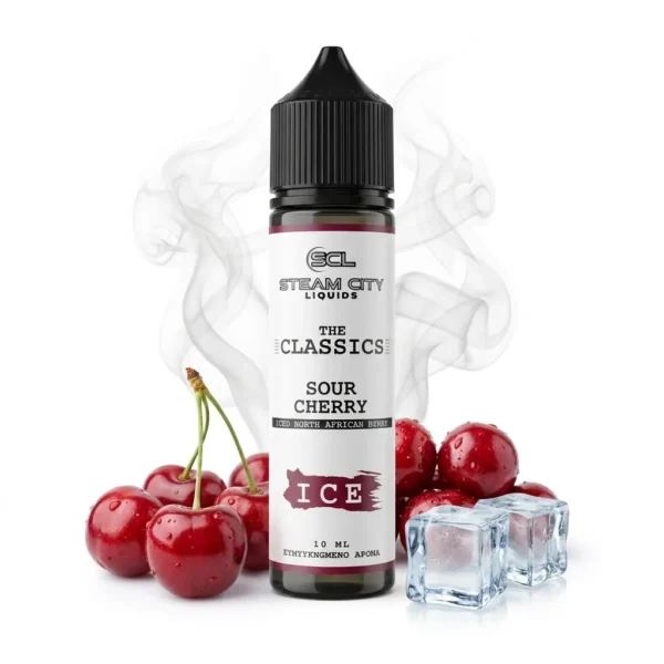 Steam City The Classics Sour Cherry Ice Flavor Shot 10mL/60mL
