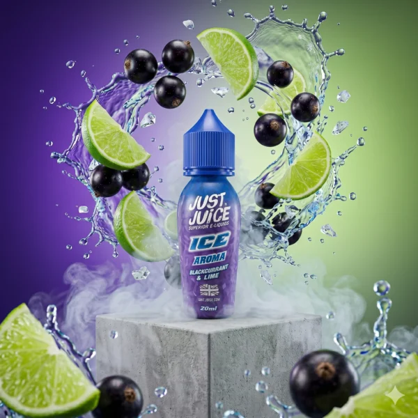 Just Juice Ice - Blackcurrant & Lime 20ml/60ml