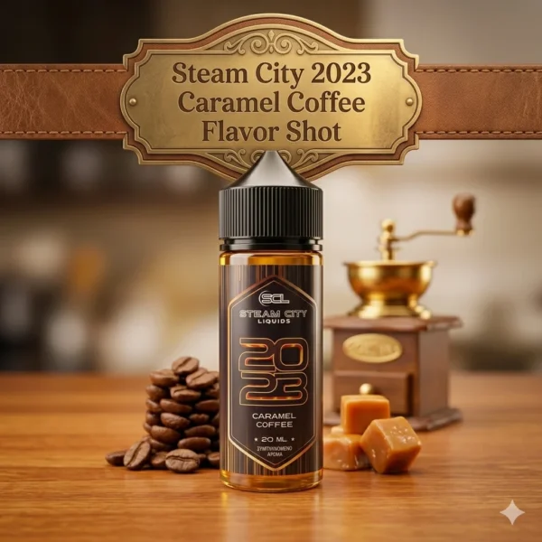Steam City 2023 Caramel Coffee Flavor shot 20mL/120mL