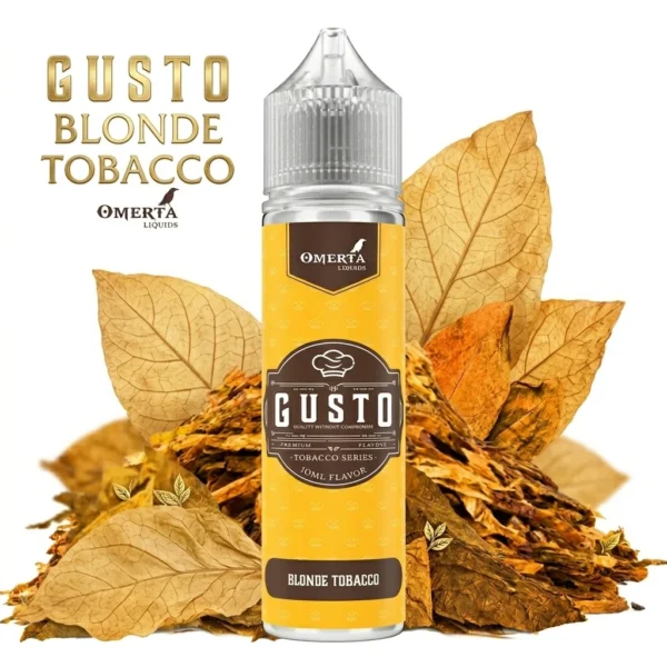 Omerta Gusto Blonde Tobacco Flavor Shot 60mL/120mL