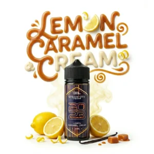 Steam City 2023 Lemon Caramel Cream Flavor shot 24mL/120ml