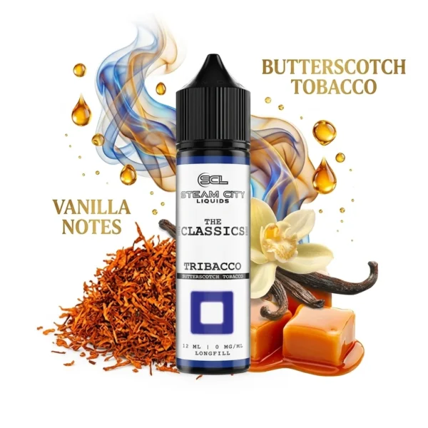 Steam City The Classics Tribacco Flavor Shot 10mL/60mL