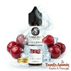 Steam City The Classics Cherry Ice Flavor Shot 10mL/60mL