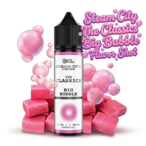 Steam City The Classics Big Bubble Flavor Shot 10mL/60mL