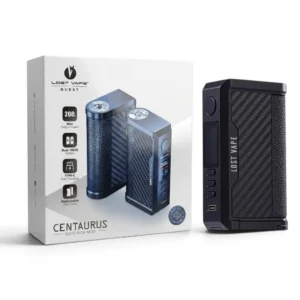 Lost Vape Centaurus Q200 Box Mod Black Carbon Fiber