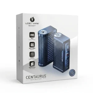 Lost Vape Centaurus Q200 Box Mod Black Carbon Fiber