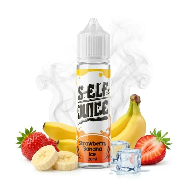 S-Elf Juice Strawberry Banana Ice Flavor Shot 20mL/60mL