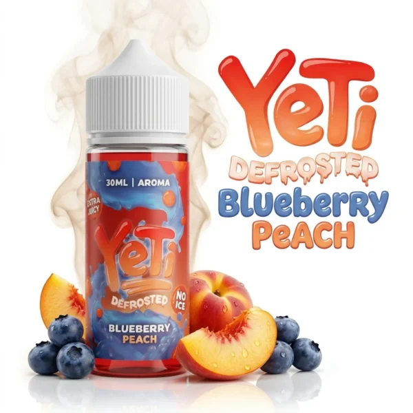 Yeti Defrosted Blueberry Peach Flavor Shot 25mL/120mL