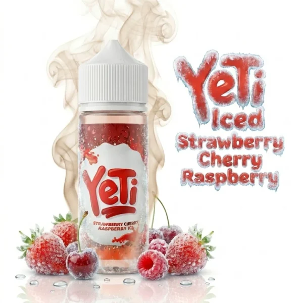 Yeti Iced Strawberry Cherry Raspberry Flavor Shot 25mL/120mL