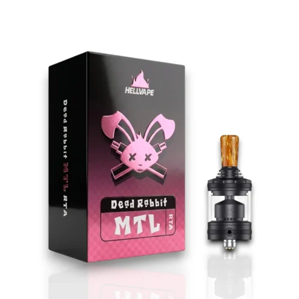 Hellvape Dead Rabbit MTL RTA 2mL/4mL 23mm - Black