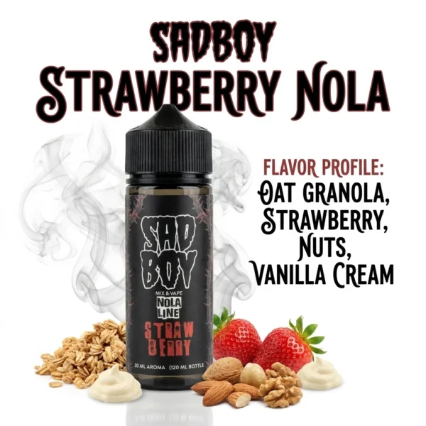 Sadboy Strawberry Nola Flavor Shot 30mL/120mL