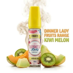 Dinner Lady Fruits Range kiwi Melon Flavor Shot 20mL/60mL