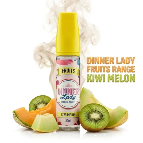 Dinner Lady Fruits Range kiwi Melon Flavor Shot 20mL/60mL