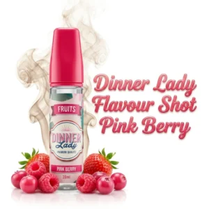 Dinner Lady Pink Berry Flavor Shot 20mL/60mL