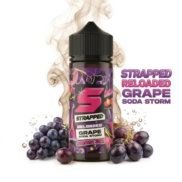 Strapped Reloaded Grape Soda Storm Flavor Shot 30mL/120mL