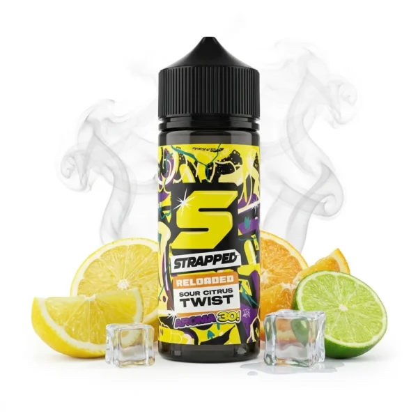 Strapped Reloaded Sour Citrus Twist Flavor Shot 30mL/120mL