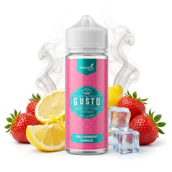 Omerta Gusto Cool Strawberry Lemonade Flavor Shot 20mL/120mL