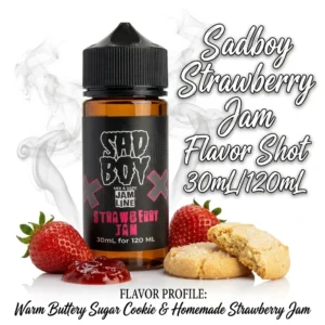 Sadboy Strawberry Jam Flavor Shot 30mL/120mL