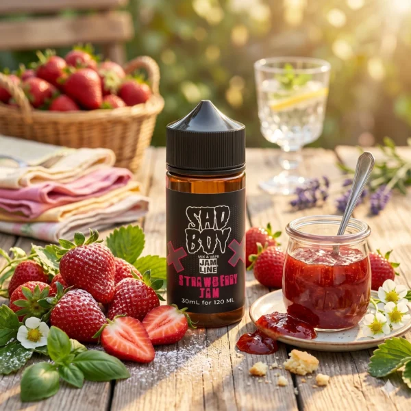 sad boy strawberry jam 30/120 mL