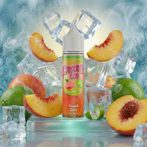 Steam City Crazy Ice Peach Lime Flavour Shot