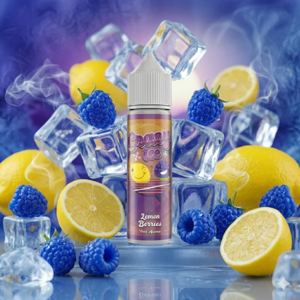 Steam City Crazy Ice Lemon Berries Flavour Shot