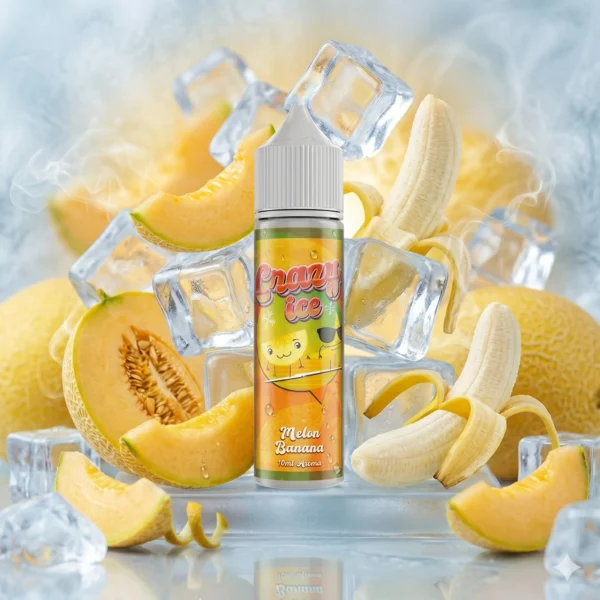 Steam City Crazy Ice Melon Banana Flavour Shot