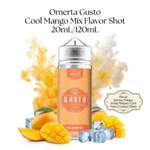 Omerta Gusto Cool Mango Mix Flavor Shot 20mL/120mL