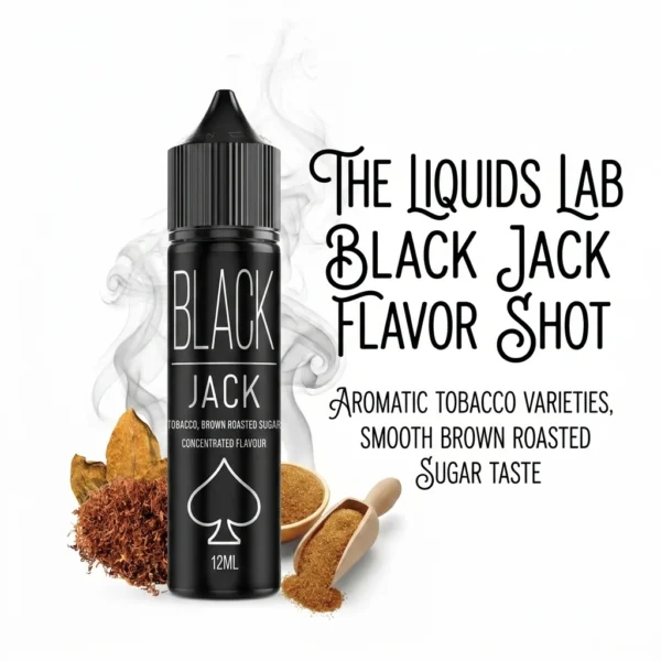 The Liquids Lab Black Jack Flavor Shot 12ml/60ml
