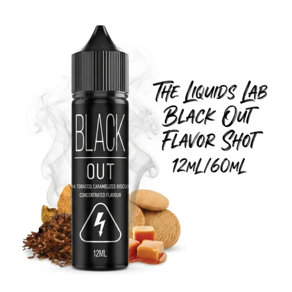 The Liquids Lab Black Out Flavor Shot 12mL/60mL