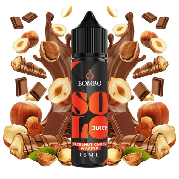 Bombo Solo Hazelnut Choco Wafer 15ml/60ml