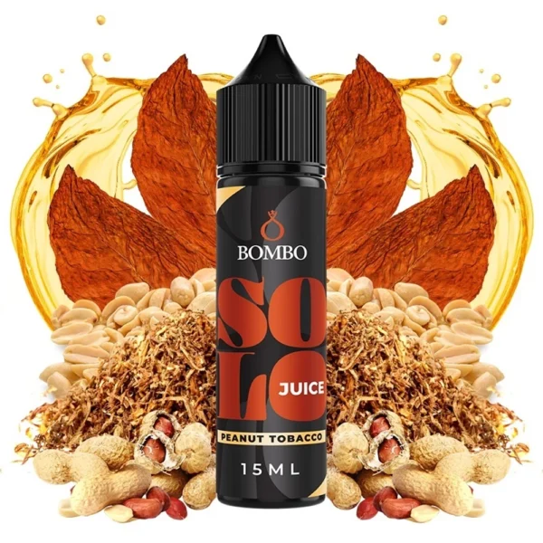 Bombo Solo Peanut Tobacco 15ml/60ml
