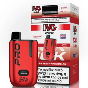 IVG Pro Kit 2ml+10ml 10000 Puffs Disposable Kit 20mg - sour-cherry-watermelon
