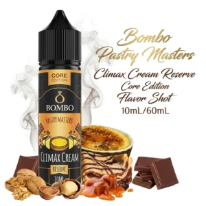 Bombo Pastry Masters Climax Cream Reserve Core Edition Flavor Shot 10mL/60mL
