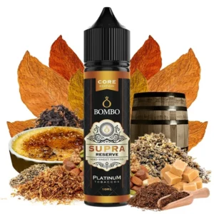 Bombo Platinum Tobaccos Supra Reserve Core Edition Flavor Shot 60mL |120mL
