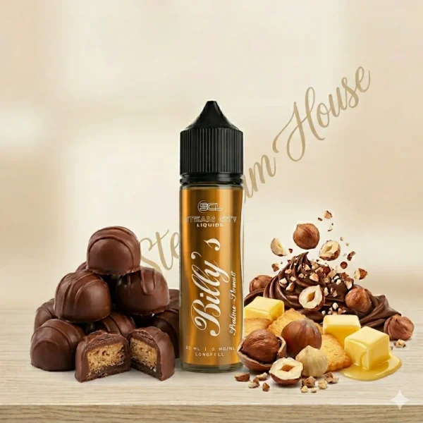 Steam City Billy’s Praline Biscuit 10ml/60ml