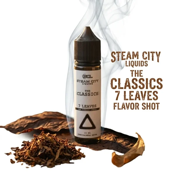 Steam City The Classics 7 Leaves Flavor Shot 10mL/60mL