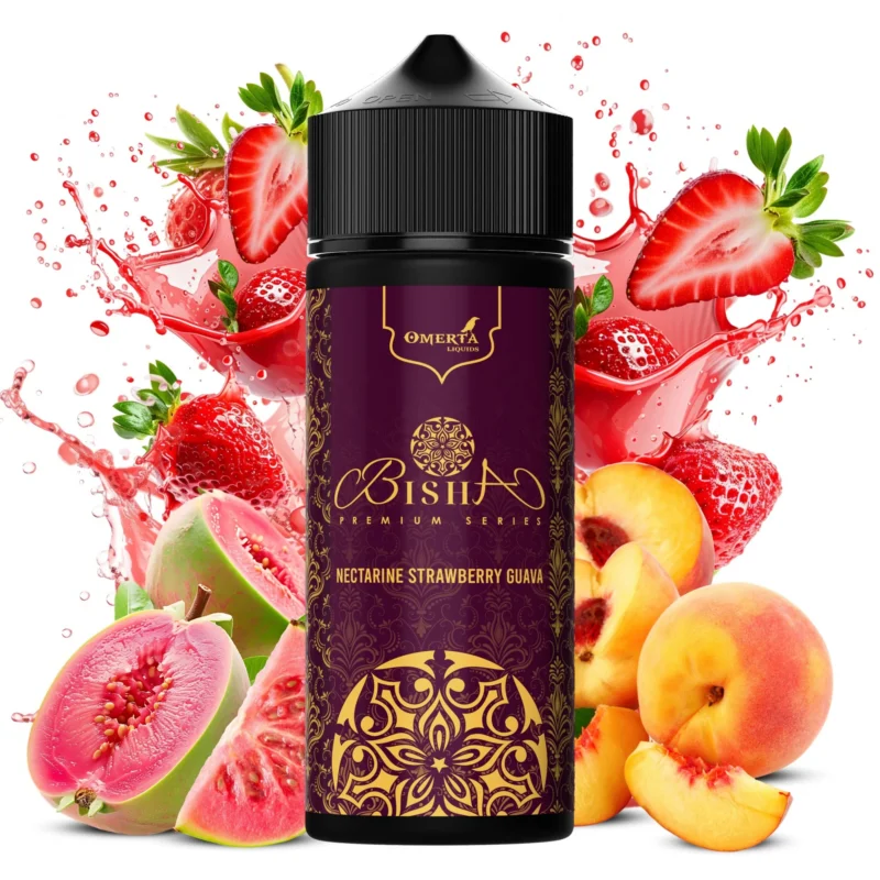 Bisha - Nectarine Strawberry Guava - Flavor Shot 20mL/120mL